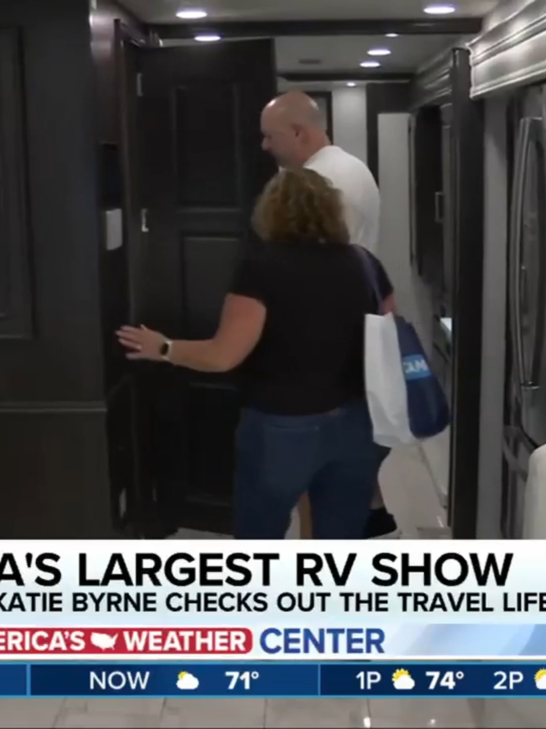 RV MANIA: Nearly 1,500 RVs are on display at the biggest RV show in Hershey. Pennsylvania. FOX Weather's Katie Byrne is checking out the travel life and speaks with Jon Ferrando, Blue Compass RV CEO, about some of the highlights of the show.