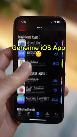 Geheime App gefunden | Anzeige #app #appstore 