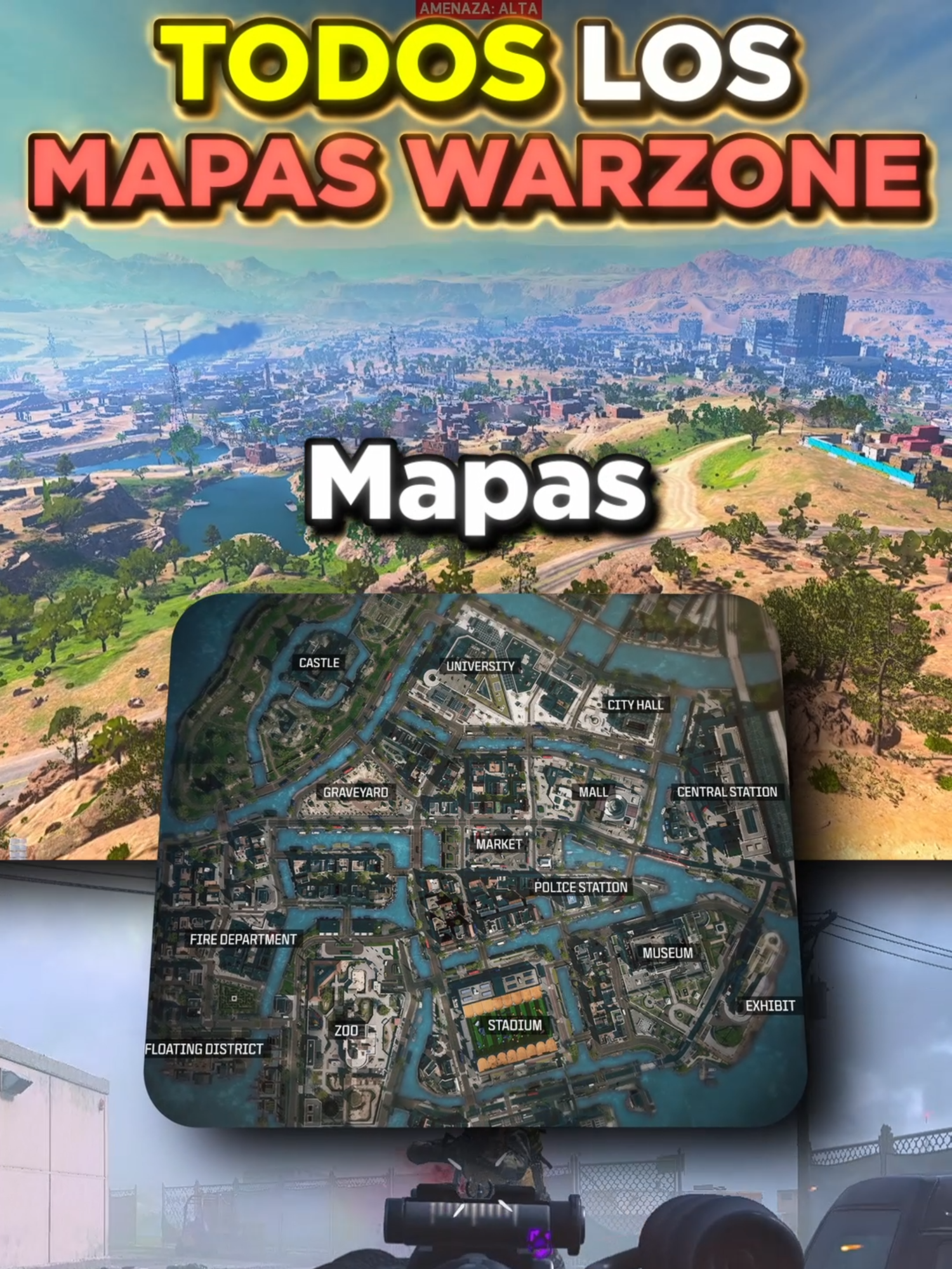Volví a TODOS los MAPAS de Warzone por 24 horas #warzone #explorerpage #gaming #cod #forero53 #foryoupage #warzone1 #warzone2clips
