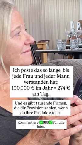 Wenn du das hier liest, hast du wahrscheinlich genug von leeren Versprechen. Du willst wissen, wie man sich von Zuhause aus wirklich ein digitales Standbein aufbauen kann – ohne Show, ohne Blabla. Mit einem System, das funktioniert. Eine Möglichkeit, bei der du: ❌ keinen Uniabschluss brauchst ❌ keine Produkte lagern oder verschicken musst ❌ niemanden anschreiben musst ❌ kein Gesicht zeigen musst ❌ nicht 8 Stunden am Tag schuften musst ❌ keine technischen Vorkenntnisse brauchst ❌ dir alles in deinem Tempo aufbauen kannst ✅ Was du dafür brauchst: Ein digitales Produkt, das ein echtes Problem löst. Ein System, das für dich arbeitet – auch wenn du gerade mit deinem Alltag beschäftigt bist. Dein Handy, Laptop und WLAN. Heute arbeite ich 2–3 Stunden am Tag, egal von wo, und baue mir damit Schritt für Schritt digitale Unabhängigkeit auf. Und ich möchte, dass mehr Menschen das sehen. Weil wir verdienen, frei zu sein. Weil wir verdienen, unabhängig zu sein. Kommentiere ✅888✅, wenn du die Schritt-für-Schritt-Anleitung willst. Ich schicke dir meinen kostenlosen Starter-Guide. 👉 Folgen nicht vergessen, sonst kann ich dir nicht schreiben! Hinweis: Dieses Angebot ist keine Garantie für bestimmte Einnahmen. Dein Erfolg hängt immer von deinem Einsatz, deiner Lernbereitschaft und den Marktbedingungen ab. #rentenlücke #neuanfang #neuanfangmit50 #babyboomer #freileben