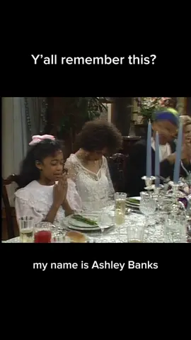 No one says grace like Ashley Banks 😂