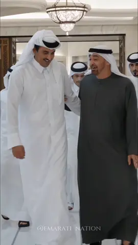 #محمد_بن_زايد #الامارات_العربية_المتحده🇦🇪 #قطر 🇶🇦
