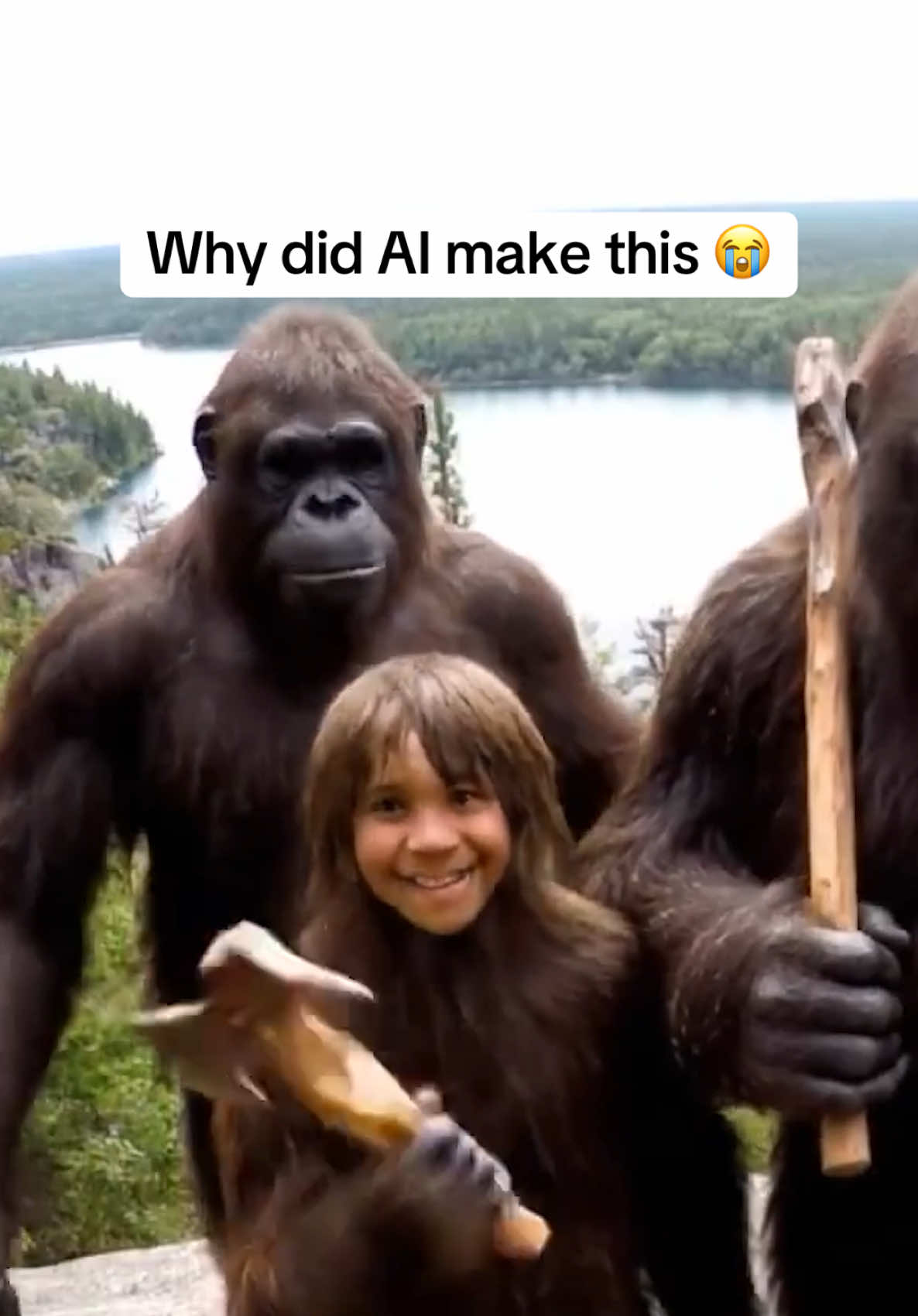 AI Bigfoot abomination 💀