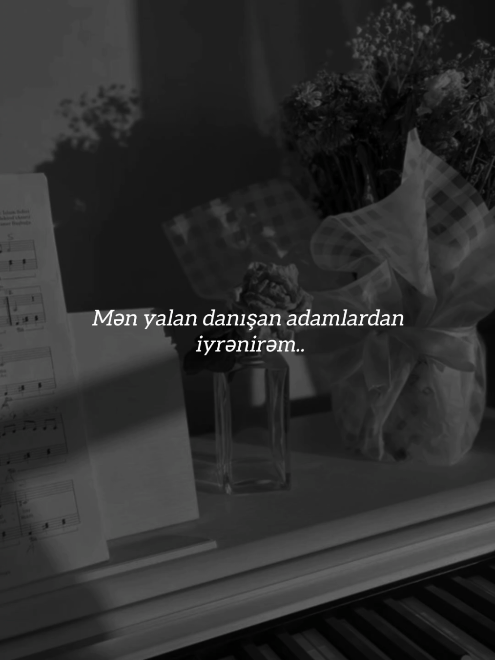 Yalan — etibarın ən səssiz qatili, ən gec sağalan yarasıdır..🖤