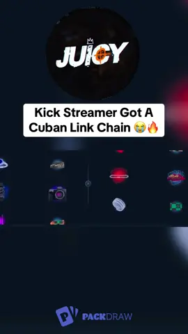 Kick Streamer Got A Cuban Link Chain 😭🔥