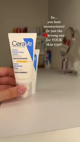 The ‘best’ moisturizer isn’t universal. it’s the one that matches your skin type. #skincare #moisturiser #hydrate #skinbarrier #cerave  