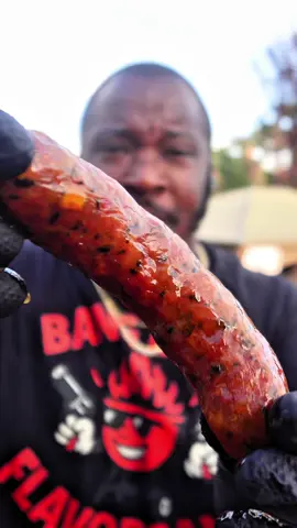 Elote Sausage 🤯 #brisketsausage #homemade #bbq #elote #fyp 