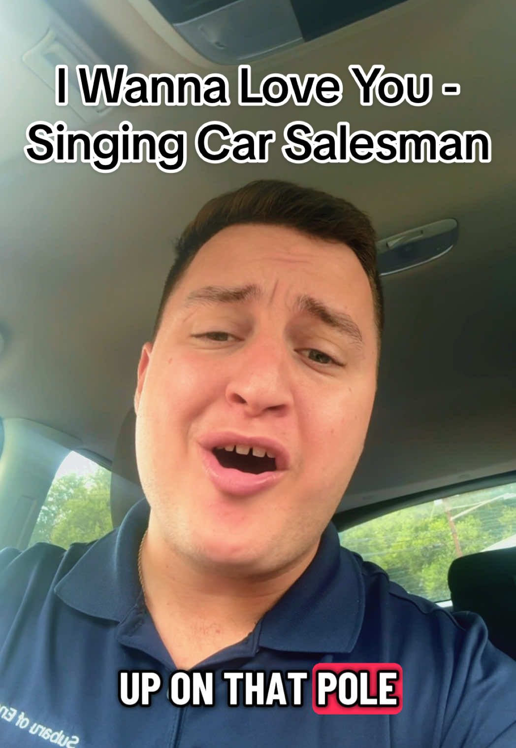 When are they going start making songs romantic again? 🙄 #singing #carsalesman #loop #akon #hiphopmusic 