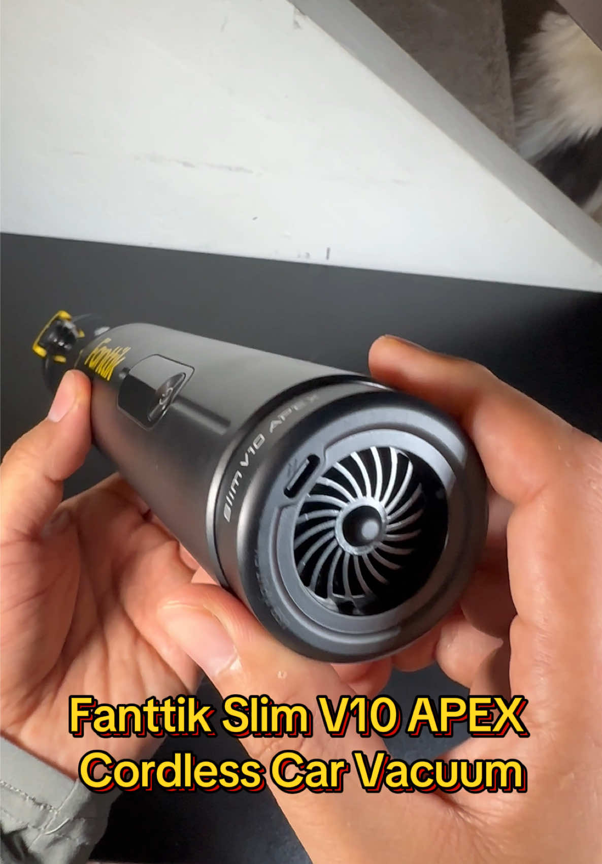 @Fanttik #fanttik #cordlessvacuum #carvacuum #airduster #cordlesscarvacuum 