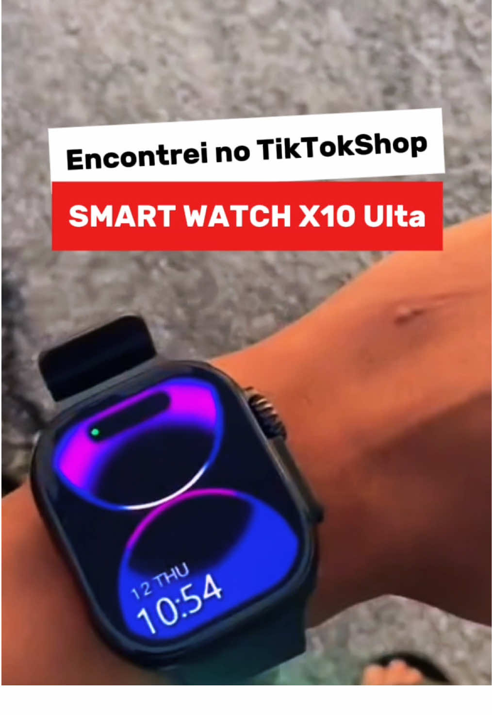 Esse aqui é o x10 Ultra: o relógio que parece de rico, mas custa preço de Fabrica. ✅ Tela gigante ✅ Mede batimentos ✅ Contador de passos ✅ Dá até pra ver notificação de mensagem E ainda tem Chip, alarme, vários modos esportivos… Mostra a hora? Mostra. Mas mostra com classe. 😎⌚ 📦 Tá saindo muito rápido — garanta o seu enquanto tem! #relógiox10ultra #Smartwatch #TecnologiaBarata #EstiloSemGastar #RelogioInteligente         