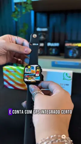 🚨 LANÇAMENTO PREMIUM! 🚨 Chegou o S11 Pro Microwear Série 11 – um smartwatch de 47mm com tela AMOLED 2.07”, 2GB de memória, GPS integrado e Chat GPT para transformar seu dia a dia! ✅ Faz e recebe chamadas ✅ Responde WhatsApp ✅ GPS integrado + pareado com o celular ✅ Modo saúde completo: oxímetro, monitor cardíaco, sono e ciclo feminino ✅ NFC para fechaduras eletrônicas ✅ Bússola, lanterna, calculadora, tradutor de línguas e muito mais! 💧 Resistência IP68 🔋 Bateria de longa duração (300mAh) 📲 App MActivePro ✨ Tecnologia e inovação em um só relógio! 👉 Garanta já o seu: @⭐ Débora ⭐ 