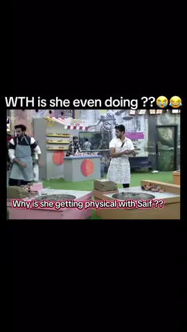 She’s doing a bit too much  Like girl relax just a game no need to get to physical  #foryoupagee #unfreezemyaccount #tamashaseason4 #unfreezemyacount 