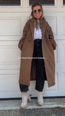 Elevate your cold-weather style without breaking the bank with this wool coat under $46. Designed with a tailored silhouette and premium feel, it adds instant polish to any outfit. Perfect for fall and winter layering, this affordable coat keeps you warm, stylish, and on-trend. Plus, it ships free, making it the ultimate budget-friendly fashion find you’ll wear on repeat. #wooljacket #falljacket 