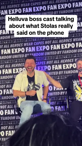 They did not un bleep the message in the new pilot but it had me cracking up anyways. They did a good job redoing It #fyp #xyzbca #helluvaboss #amazonprime #fanexpochicago 