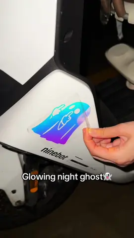 Whether you stick it in the car or at home, it's a wonderful thing.👻#halloween #ghost #spooky #spookyseason #stickers 