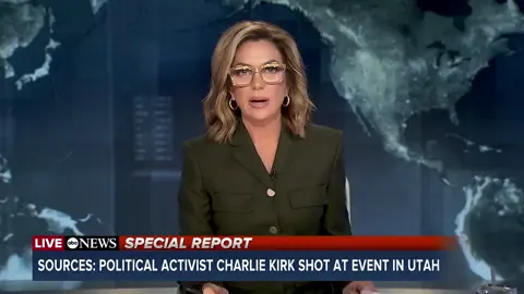 BREAKING: Conservative youth activist Charlie Kirk has been shot during an event at Utah Valley University, according to law enforcement sources.