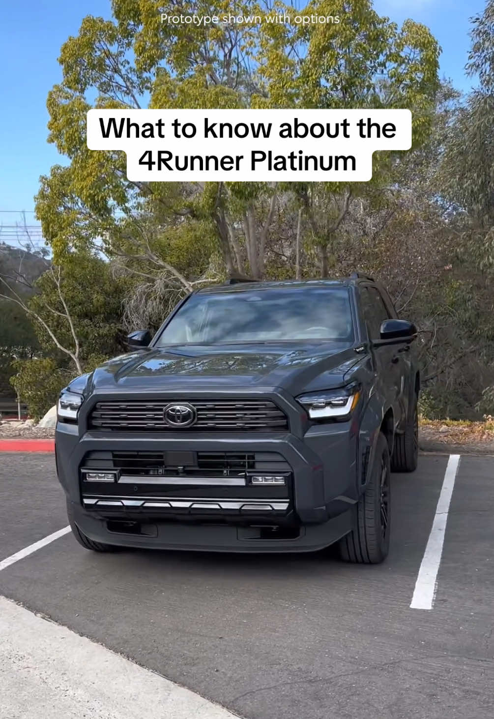 The new #4Runner #Platinum is where it’s at. @pushing pistons #Toyota #CarTok #LetsGoPlaces 