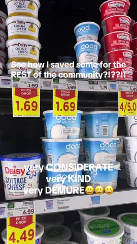 I STILL STOCKED UP W/O HOARDING ALL THEM. we are in a cottage cheese FAMINE. PLS SHARE W YOUR FELLOW GC FANS 🫶🏼😭😭😭😭😭 #cottagecheese #goodculture @Good Culture #cleaneating 