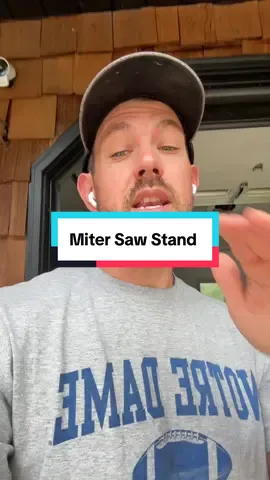 Miter saw stand #DIY #diyproject #projects #tiktokshopcreatorpicks 