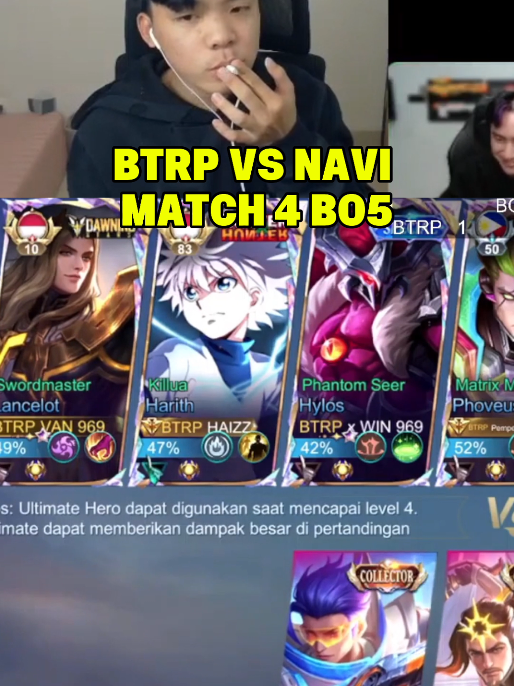 match 4 btrp vs navi ntnt game seru semua #fyp #btrp #vannn #MLBBNEXT2025 #SeasonsEndGiveaway 