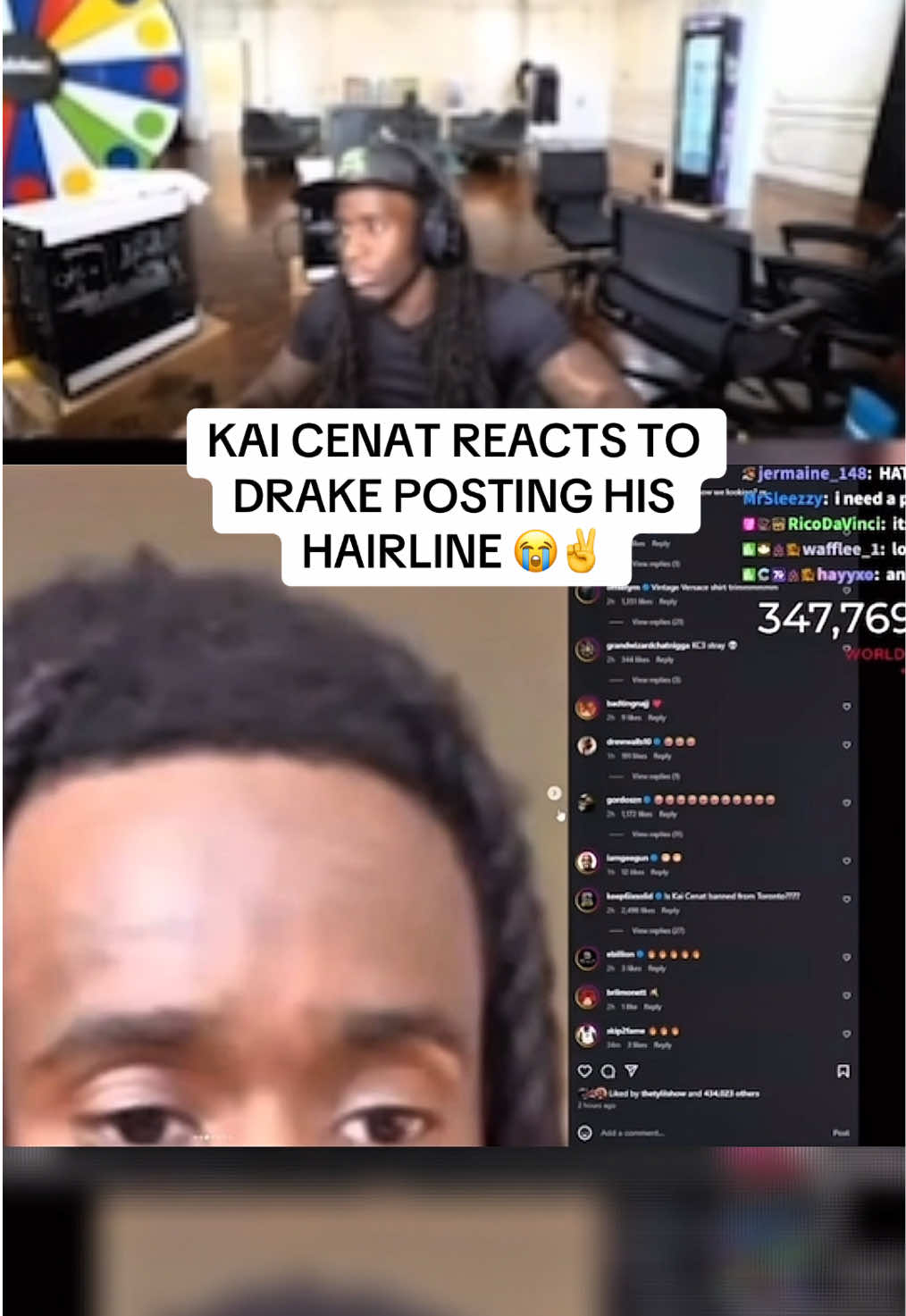 Random ah post #fypシ #goviral #streamers #kaicenat #funny 