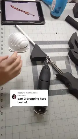 Replying to @mistrixdax I am having so much fun with these time lapse videos #foamsmith #SmallBusiness #handmade #props #diyvideos 