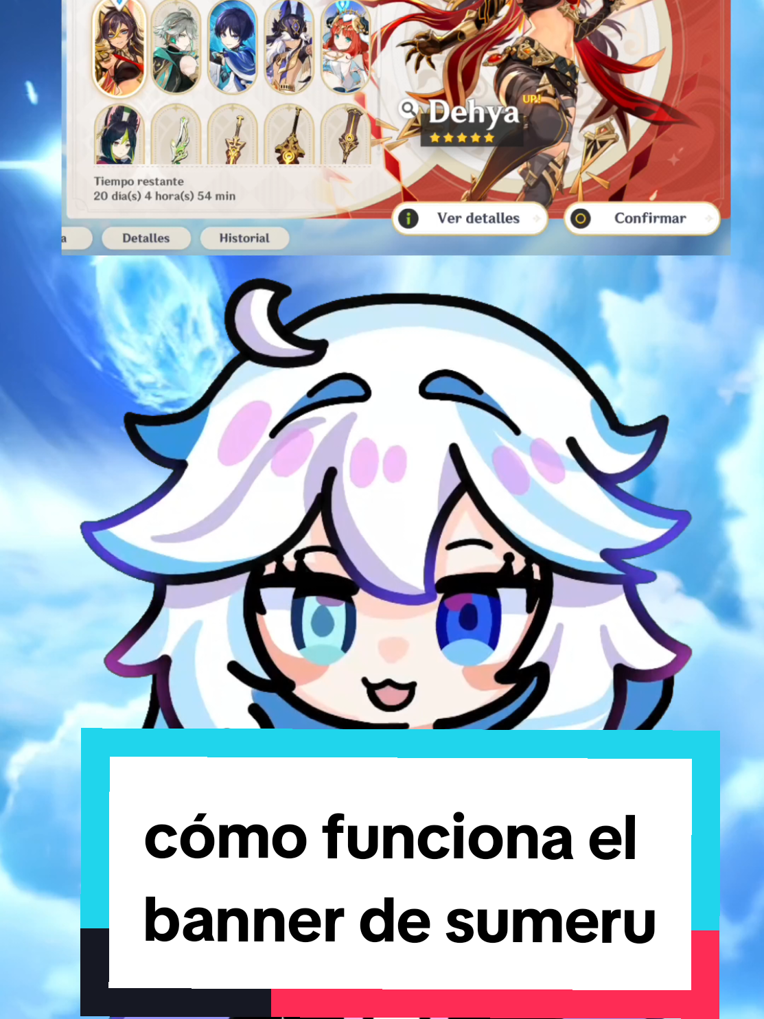 Respuesta a @mon.mqm Cómo funciona el banner regional de sumeru? 🐤⭐♥️ #yukapan #genshin #hoyocreators #wanderer 