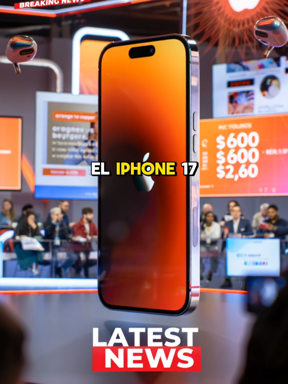 El iPhone 17 a salido al mercado para todos sus fanáticos y sorprende al mundo con su nuevo iPhone 17 air el más delgado del mundo #iPhone #iphone17 #tecnología #Apple #iphonelover 