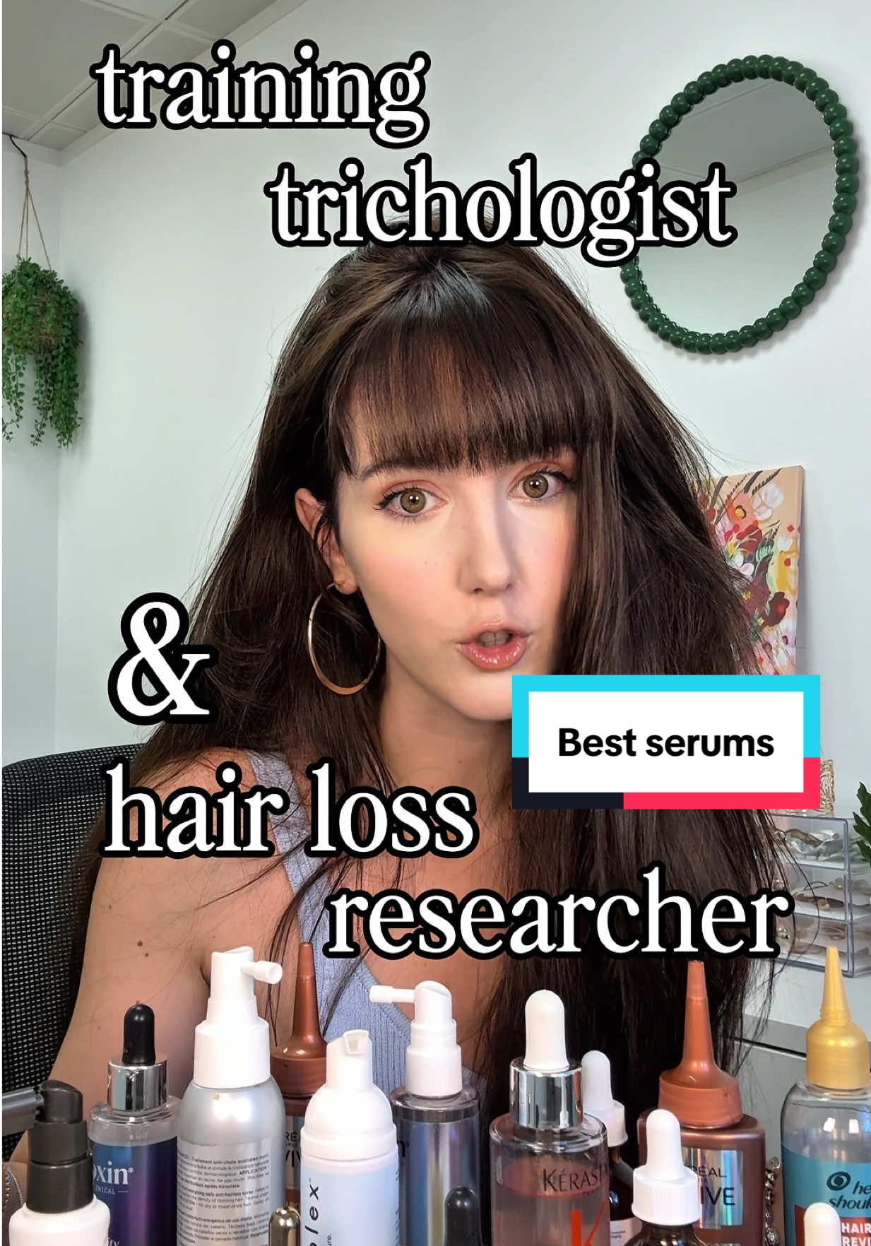 Best hair growth serums in 2025 ✨🧴 #haircare #femalehairgrowth #androgenicaalopecia #hairgrowth #femalepatternhairloss  