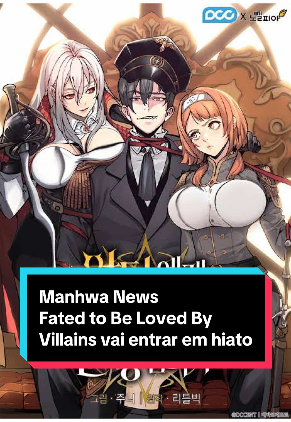 Manhwa News O manhwa Fated to Be Loved By Villains vai entrar em hiato #creatorsearchinsights #manhwa #webtoon #manhwareccomendation 