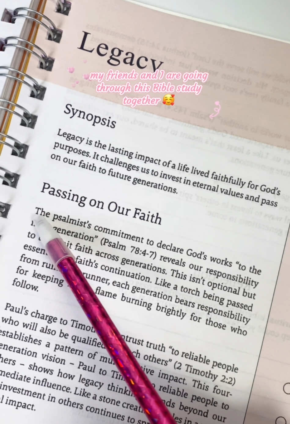 Free shipping😘💕 It's back in stock!!! #biblestudy #SpiralBible #biblenotebook #jesuslovesyou #bibleinayear #tiktokshoprestock #tiktokshopbacktoschool #spotlightfinds#womensbiblestudy #christianfriends #christianwomen
