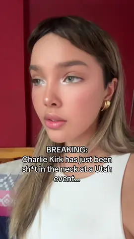 this is why we need gun regulation, I’m a leftie if you ever saw one but we need to put a stop to this. I’ve never agreed with anything Charlie Kirk has ever said but maybe hopefully this makes some powerful people think again about taking guns from the streets.  #fyp #politics #us #charliekirk #charlie 
