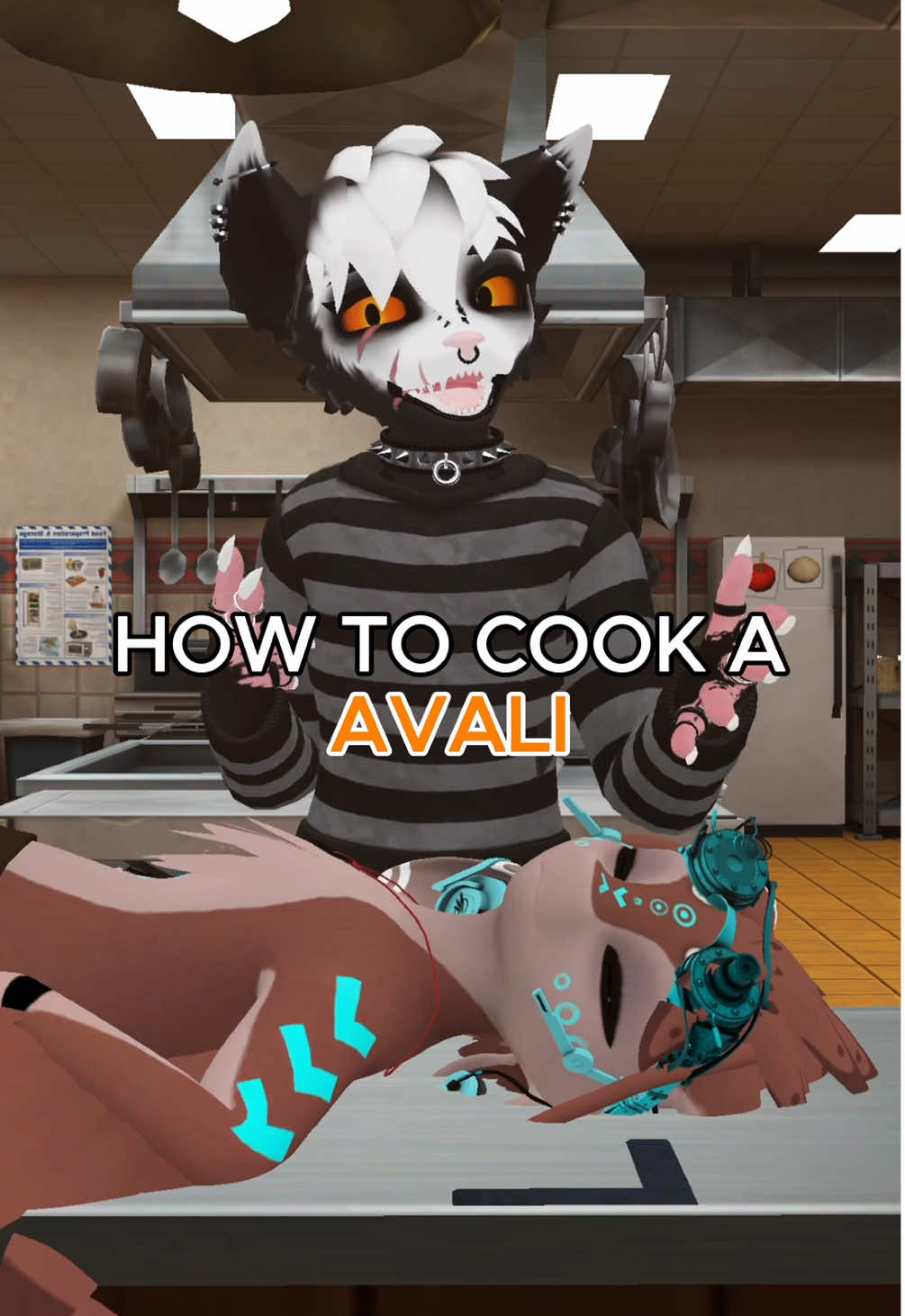 How to cook different Furry Species ! Todays Ingredient: AVALI With @Hyroe as the Victim >:] #furry #furryspecies #furryfandom #furrytiktok #furrycommunity 