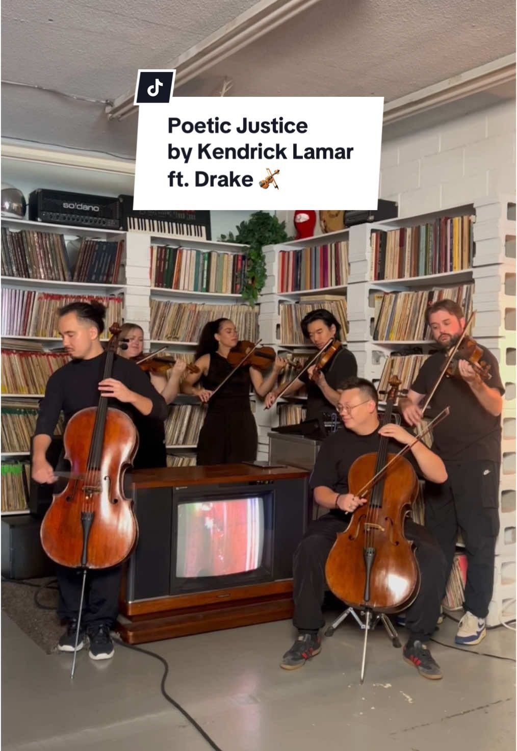 100k of you?! insane! tysm! 🫶 #violincover #cello #kendrick #drake #poeticjustice #classicalmusic 