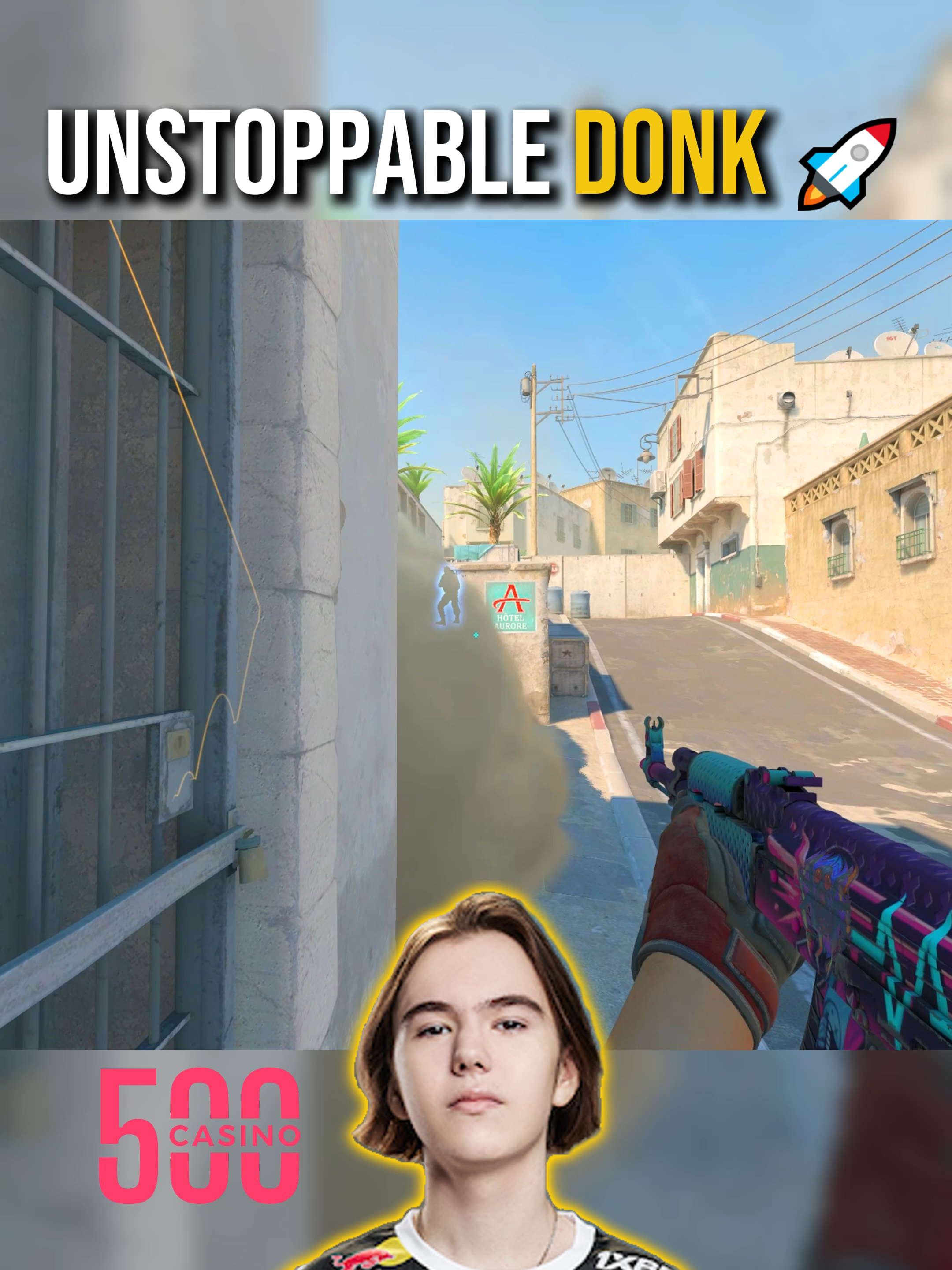 Nothing can stop Donk 💀 #cs2 #cs #csgo #counterstrike2 #counterstrike #cs2moments #kcgo #faceit10lvl #faceit #fpl #ace #donk #dust2