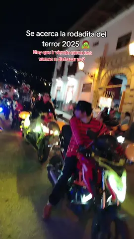 Alguien para hacer grupito en Cajamarca 🫢 #rodadasbikers #halloweenlook #motos #cajamarca 