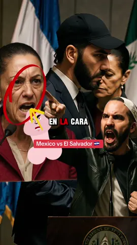 Claudia sheinboum se atrevio a  hablar de El Salvador #nayibbukele #parati #elsalvador #mexico #noticias 