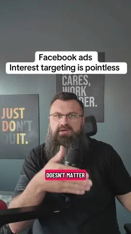 Interest targeting is now pointless with Facebook ads.  #facebookmarketing #facebookads #facebookadvertising #faecbookads2025 #facebookadstips 