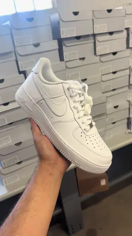 Restock all white AF1! — — #foryou #nike #fyp #sneakers #af1 