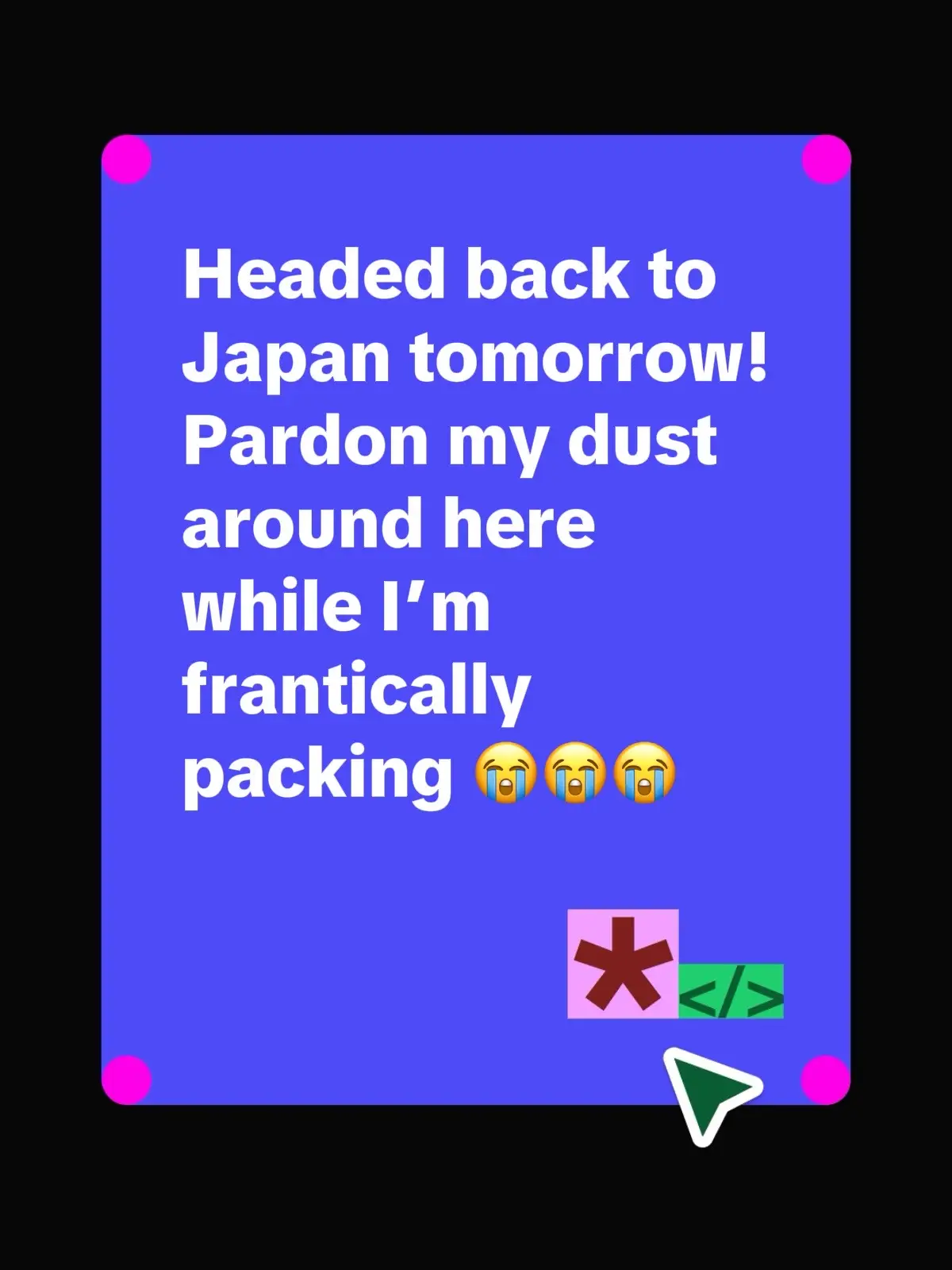 Ahhh why does everything go missing when you’re trying to pack?? Getting the next few months of my life into one suitcase be like 🫠🫥