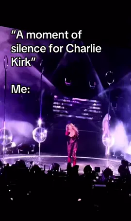 NO ONE MOURNS THE WICKED #beyoncé #charliekirk #singing #meme #fyp 