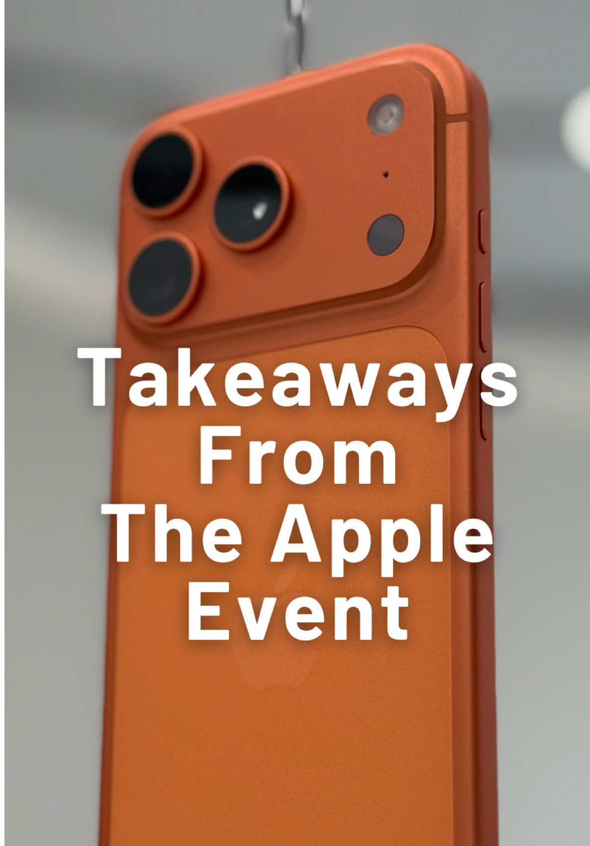 Boots on the ground at Apple’s launch — here’s everything they unveiled. #AppleEvent #iPhone17 #AppleWatch #Apple
