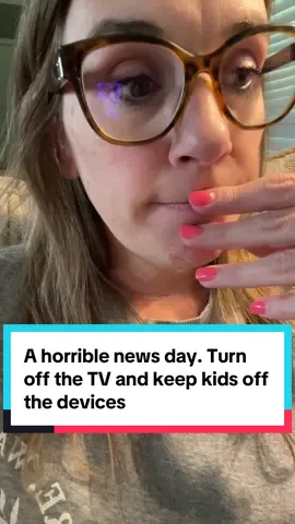 Moms and dads, turn off the TV and keep kids off the devices. It’s just too much.  #charliekirk #denver #breakingnews #parenting #turnoffthenews 