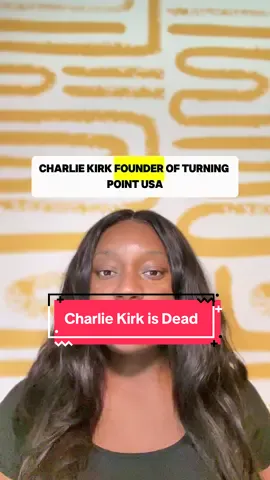 Charlie Kirk is Dead. Shooter still at large. 