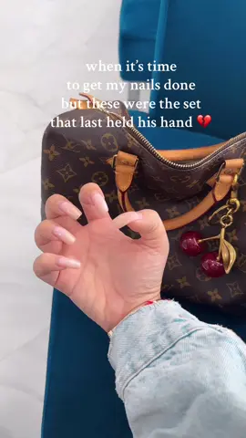 yes these are my real nails… #fyp #nails #relateable #creatorsearchinsights #nailsdone 