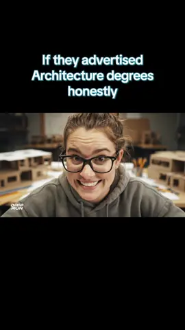 The degree where the glue gun holds your life together ✨ #architecture #architecturestudent #architect #architecturelovers #ai 