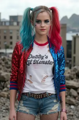 Emma Watson as Harley Quinn 😍