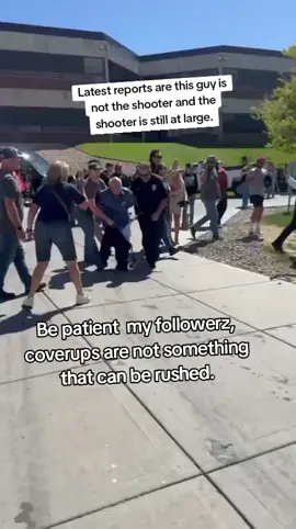 Latest reports are this guy is not the shooter and the shooter is still at large. #CharlieKirk #UtahValleyUniversity 