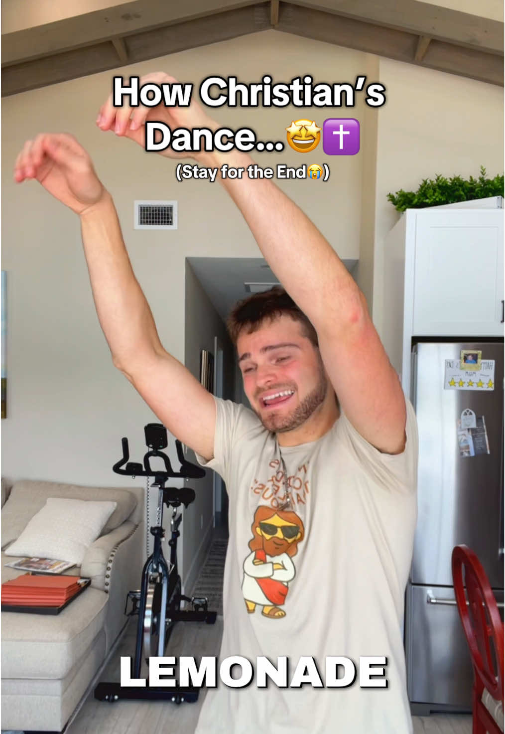 Which is better? 🤩✝️😭 (Peep the ending 🤣🍋) @forrest frank  #JesusLovesYou #Christian #Dance #Jesus #Funny 
