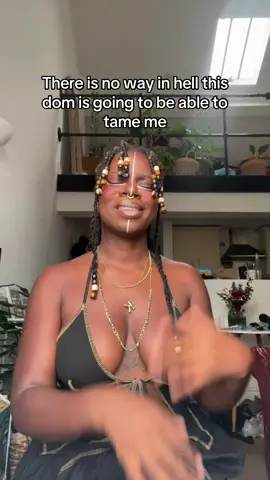 I might be easier than I thought 😬 #brat #brattamer #kinktok #BlackTikTok #afro_desiac 